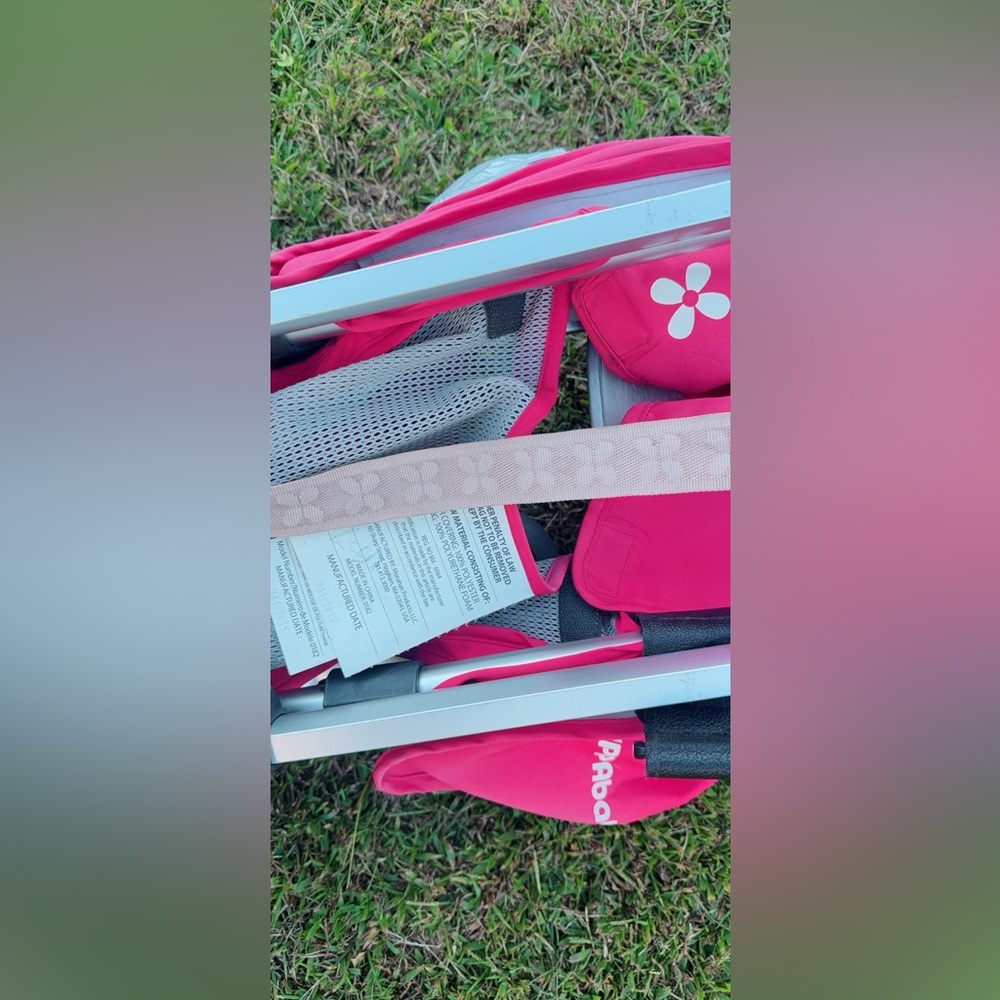 Stroller - Red and Gray - Picture 5 of 7